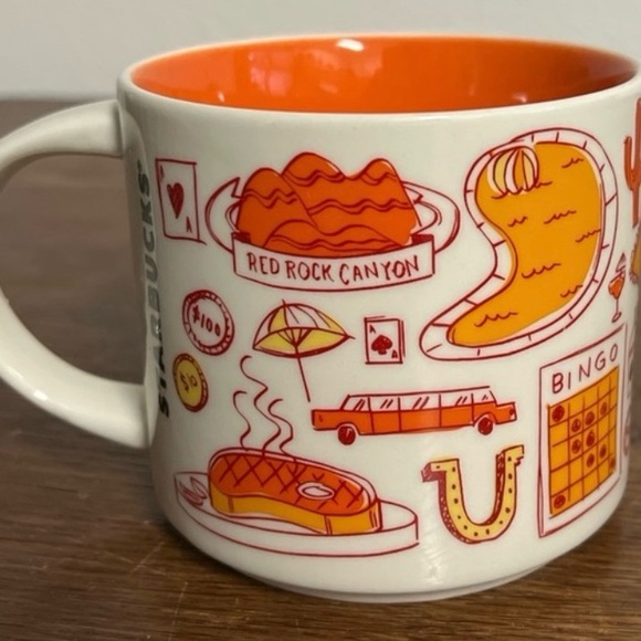 STARBUCKS LAS VEGAS MUG “ you are here series “ unused & 🆕 NEW - Picture 2 of 2